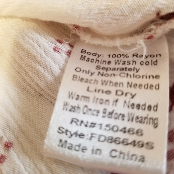 Fun2Fun Boho Blouse - Picture 6 of 8